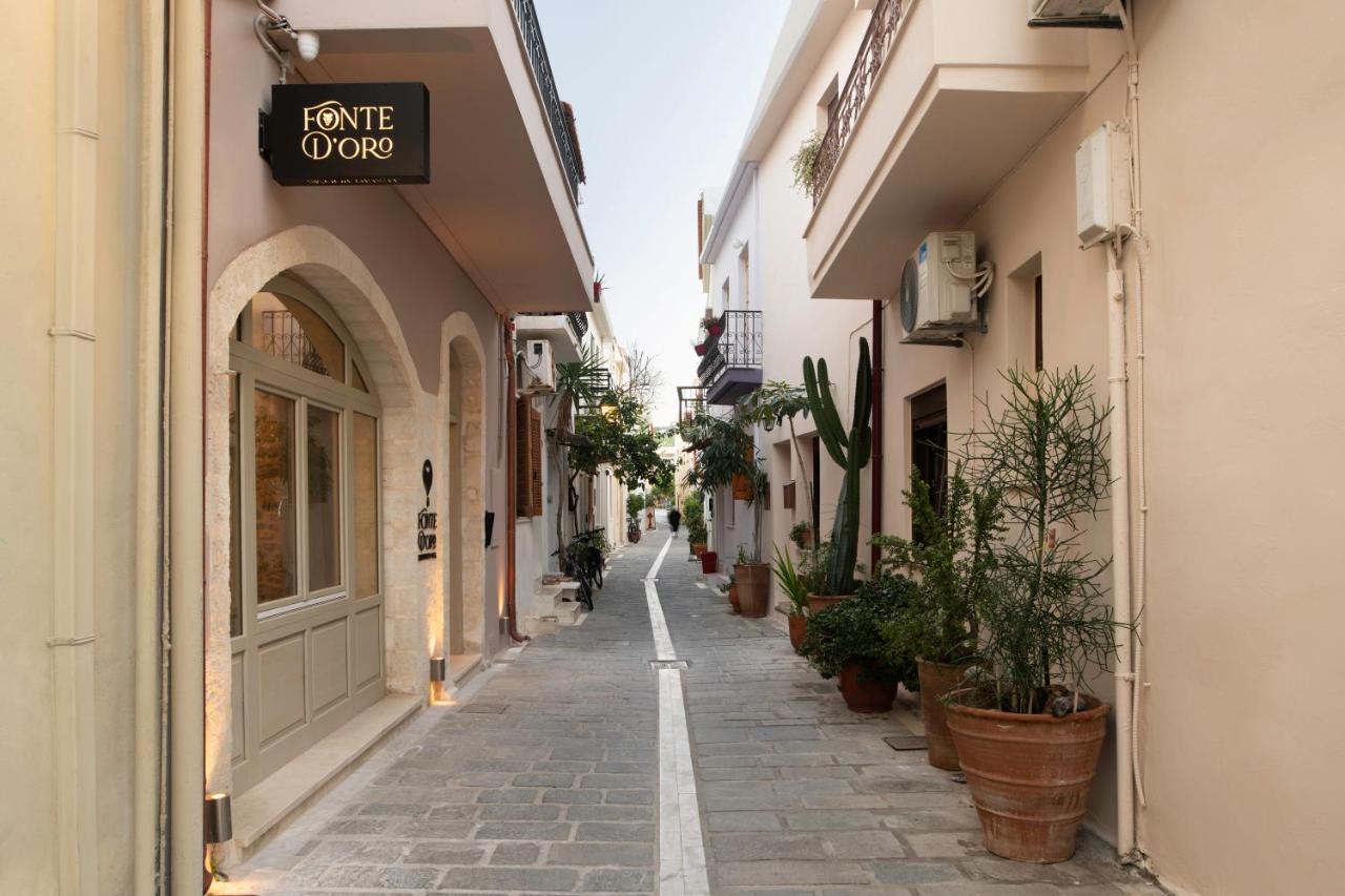 העיירה רתימנו Fonte D'Oro Luxury Rooms (Adults Only) מראה חיצוני תמונה