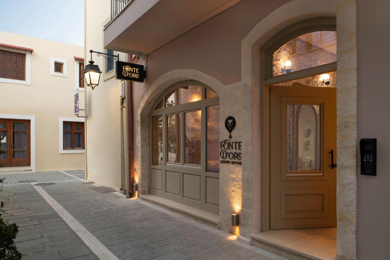 העיירה רתימנו Fonte D'Oro Luxury Rooms (Adults Only) מראה חיצוני תמונה