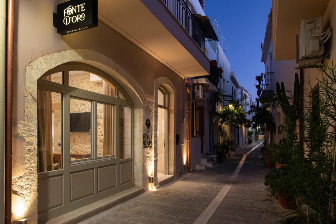 העיירה רתימנו Fonte D'Oro Luxury Rooms (Adults Only) מראה חיצוני תמונה