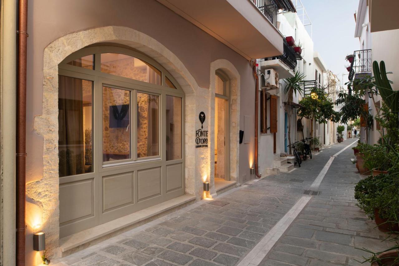 העיירה רתימנו Fonte D'Oro Luxury Rooms (Adults Only) מראה חיצוני תמונה
